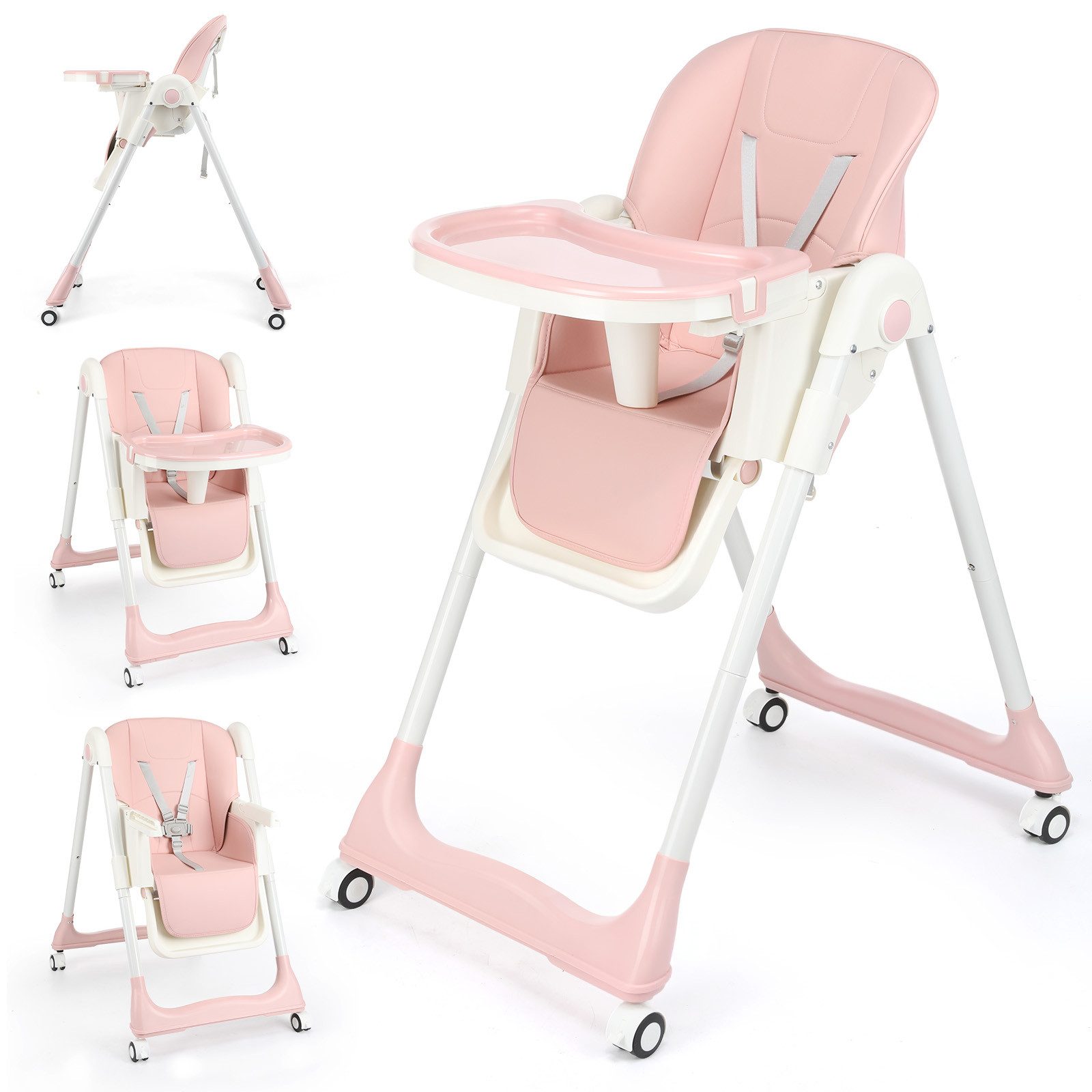 Kinderstuhl 3in1 Babyliege Kinderstuhl, Babyhochsitz, höhenverstellbar
