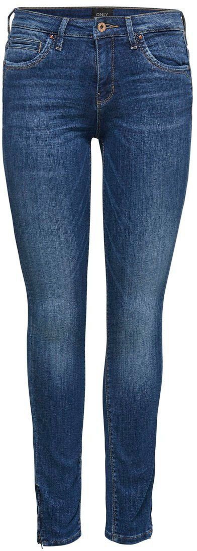 Saum Zipper ONLY mit ONLKENDELL am LIFE Skinny-fit-Jeans