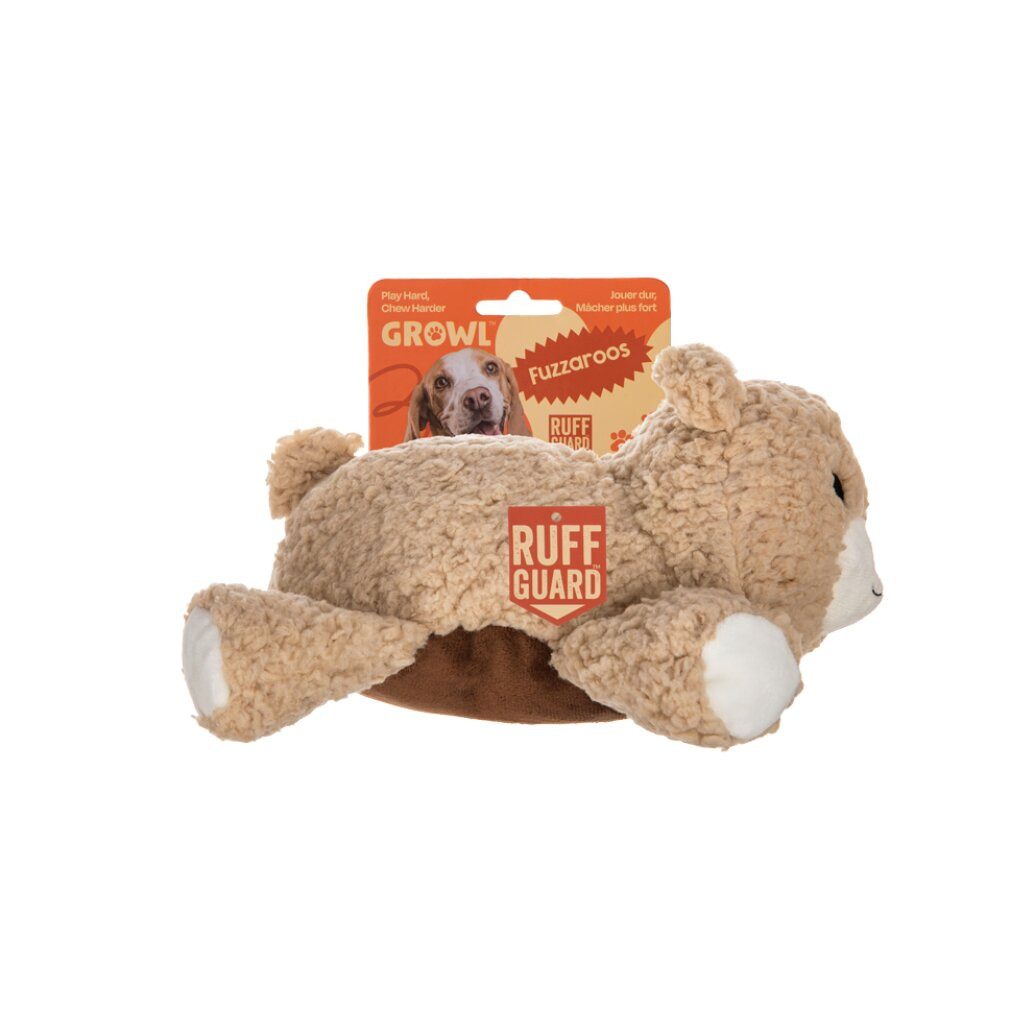 THE GROW Tierquietschie Growl Fuzzaroos Benny der Bär