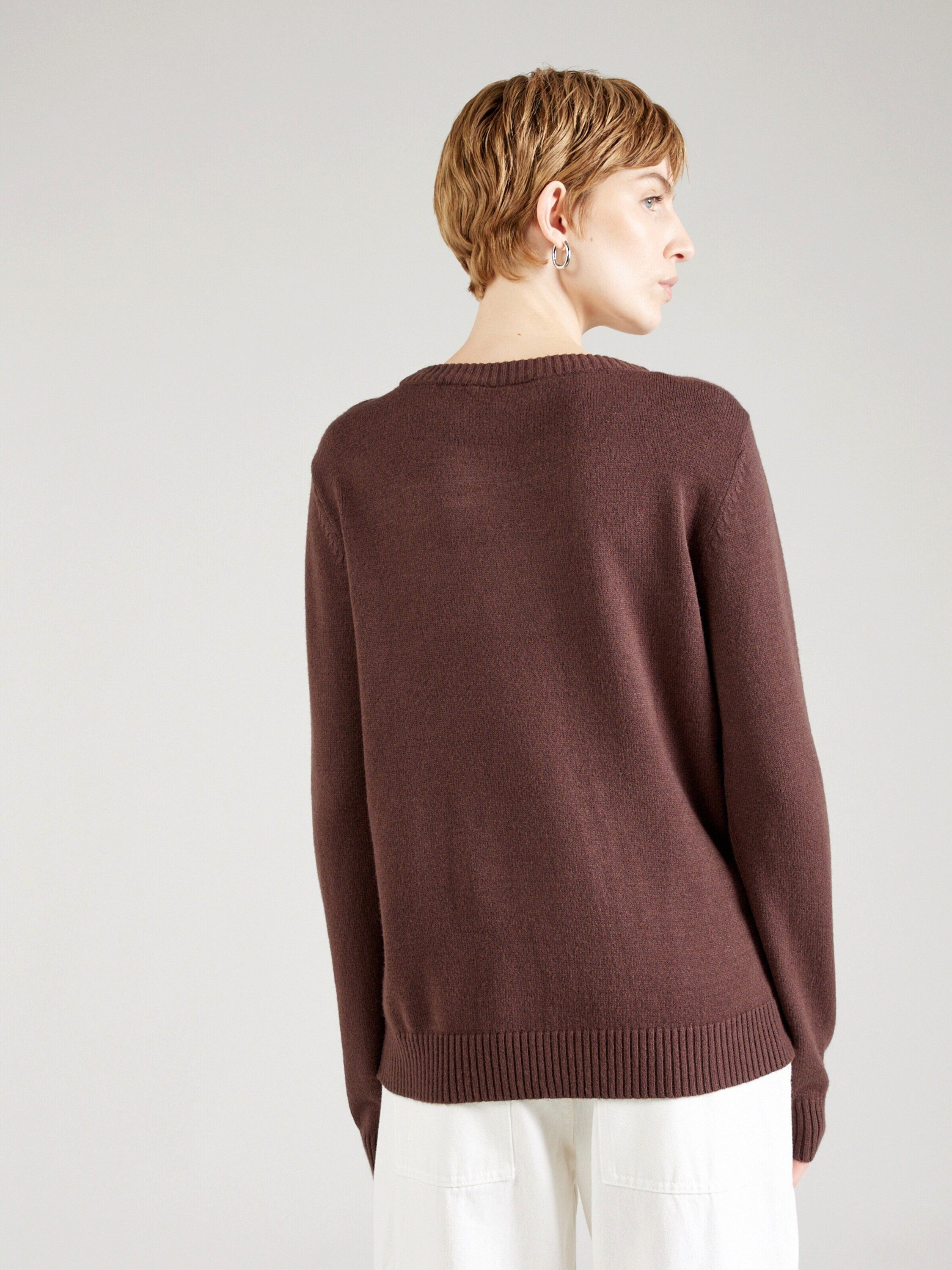 Vila Rundhalspullover VIRil (1-tlg) Plain/ohne Details günstig online kaufen