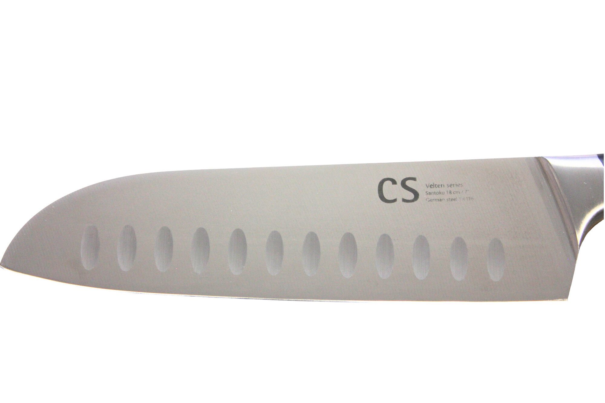 CS Koch-Systeme Santokumesser VELTEN, 30 cm, Edelstahl rostfrei, mit asiatisch inspirierter Präzisionsklinge