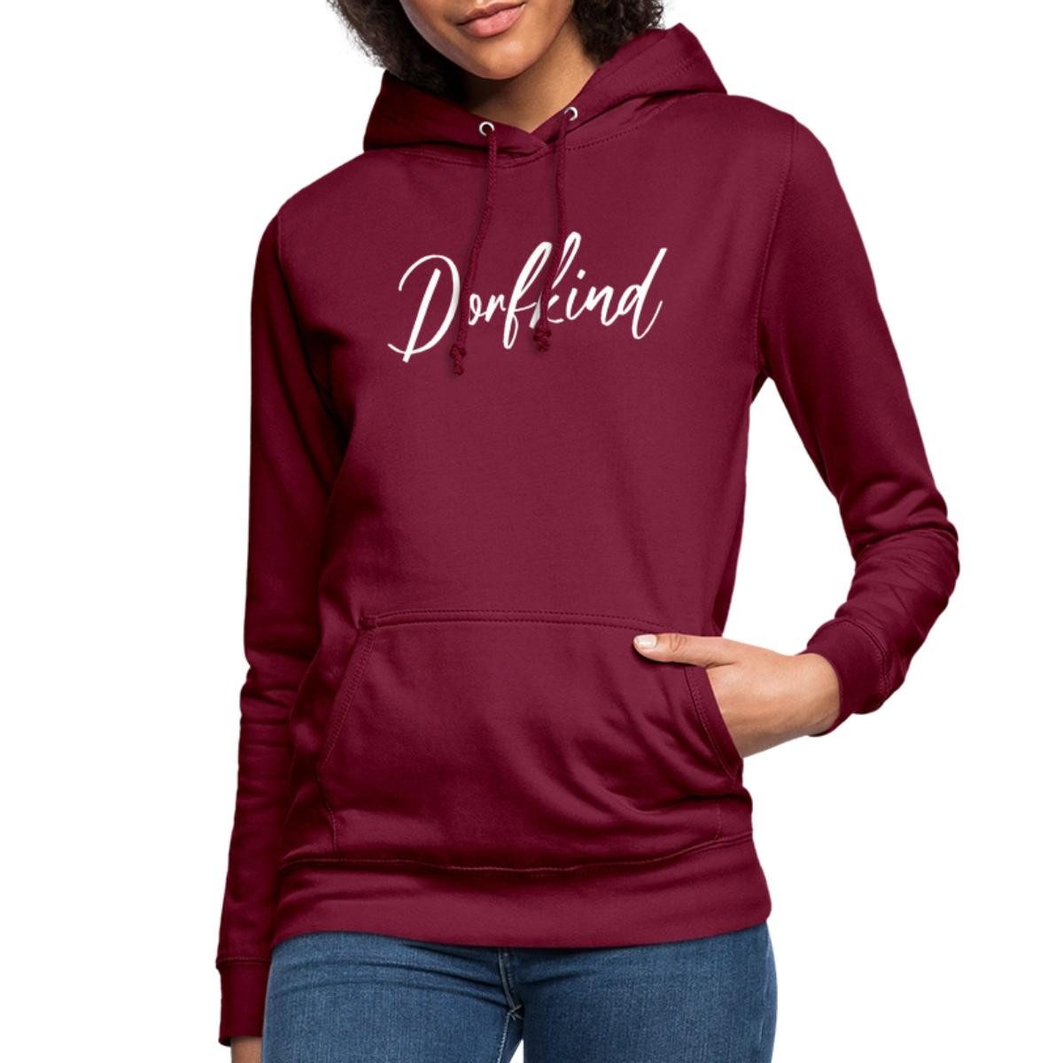 Spreadshirt Hoodie Dorfkind Geschenk Geschenkidee Lustig Damen Hoodie (1-tl günstig online kaufen