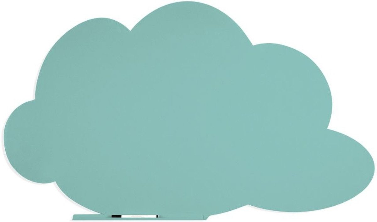 rocada Magnettafel Symbol-Tafel Skinshape Wolke lackiert 100x150cm RAL 6027 lichtgrün