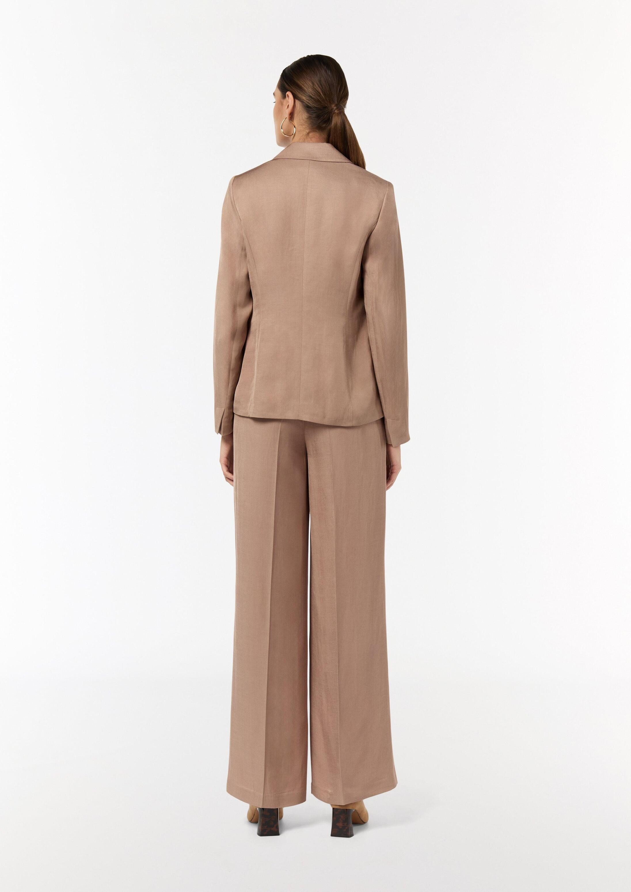 comma Jackenblazer Indoor-Blazer Blazer aus Leinenmix