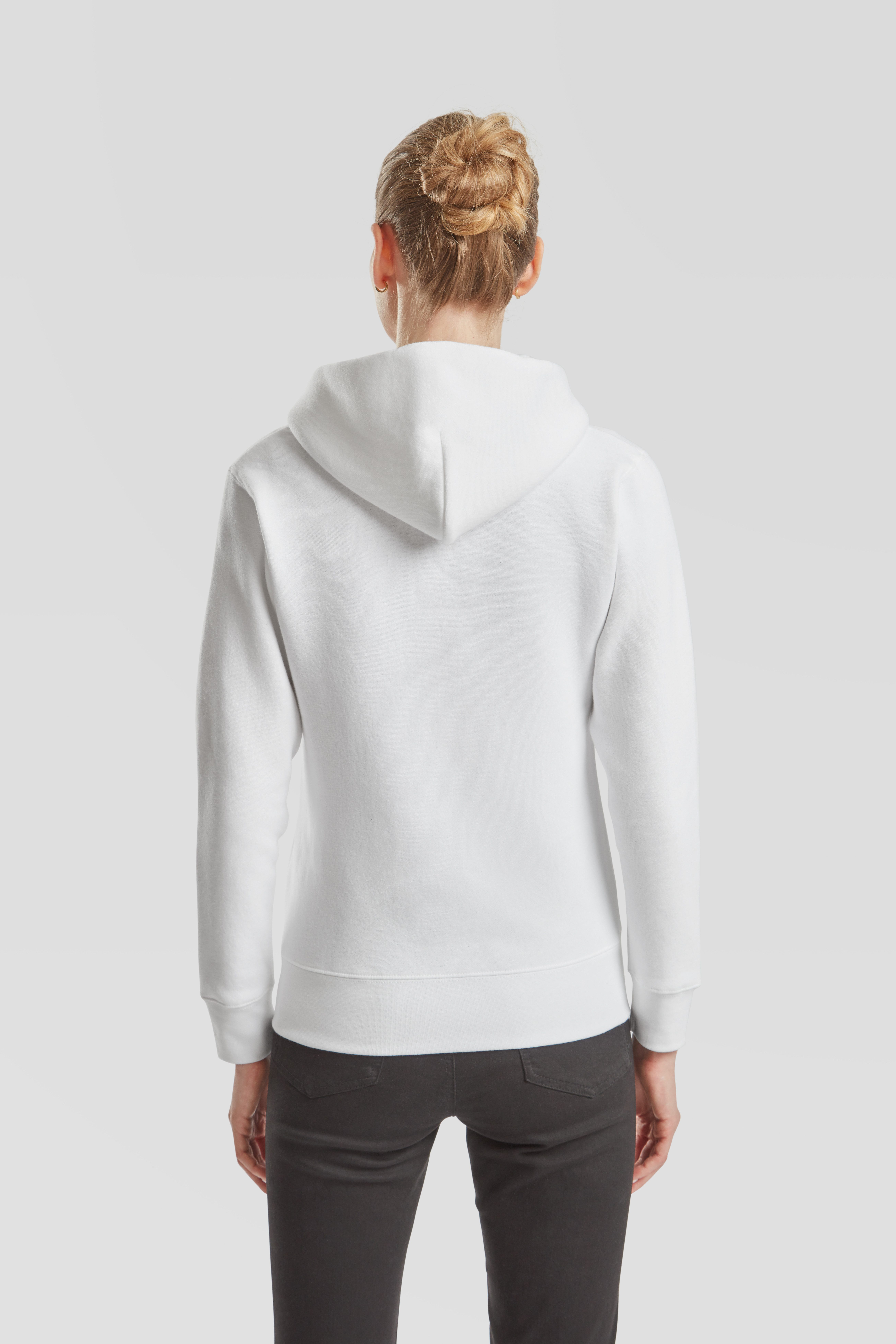Fruit of the Loom Kapuzensweatshirt Lady-Fit Premium hooded Sweat Jacket