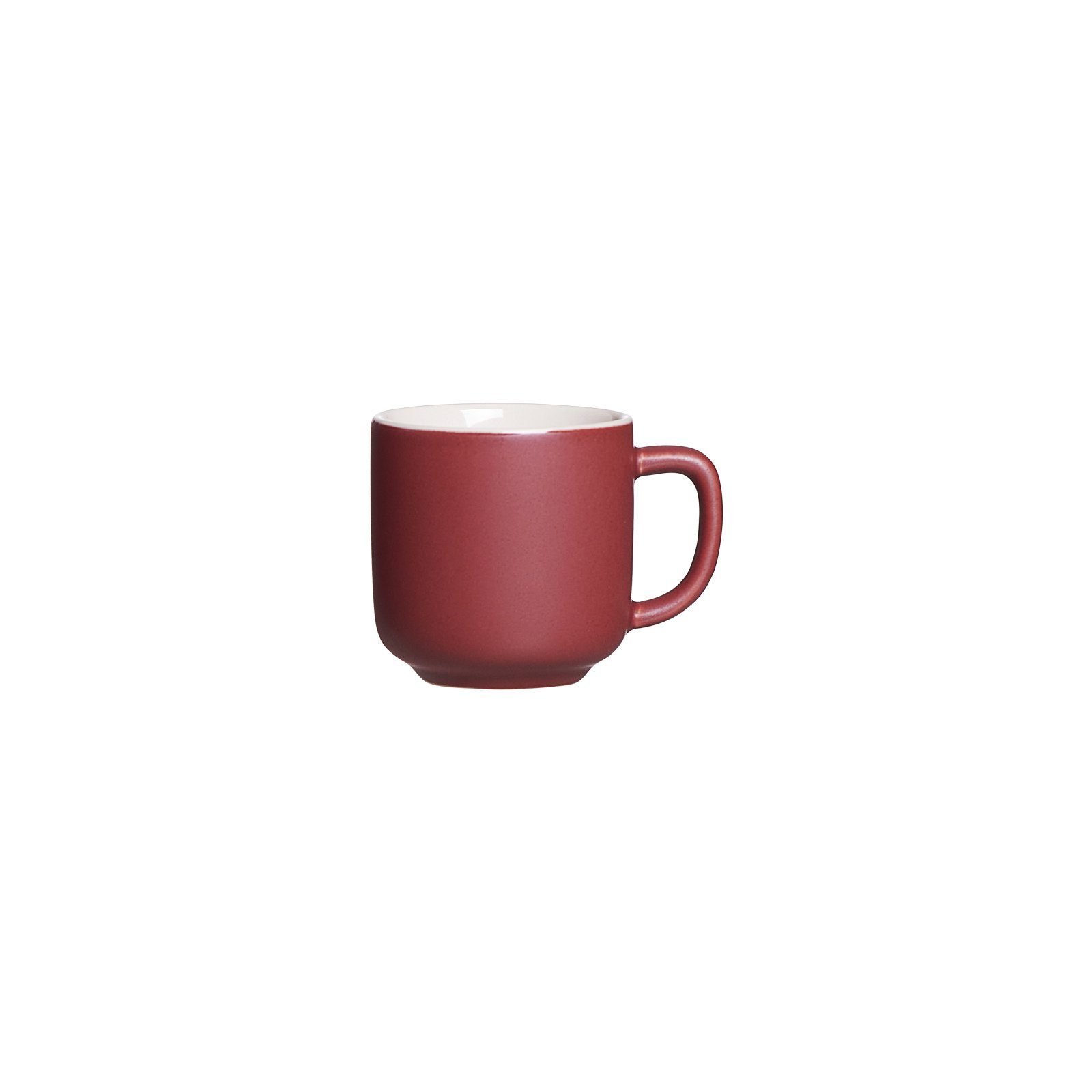 Ritzenhoff & Breker Tasse Jasper Espressotassen mit Untertassen 100 ml, 8-tlg., Keramik