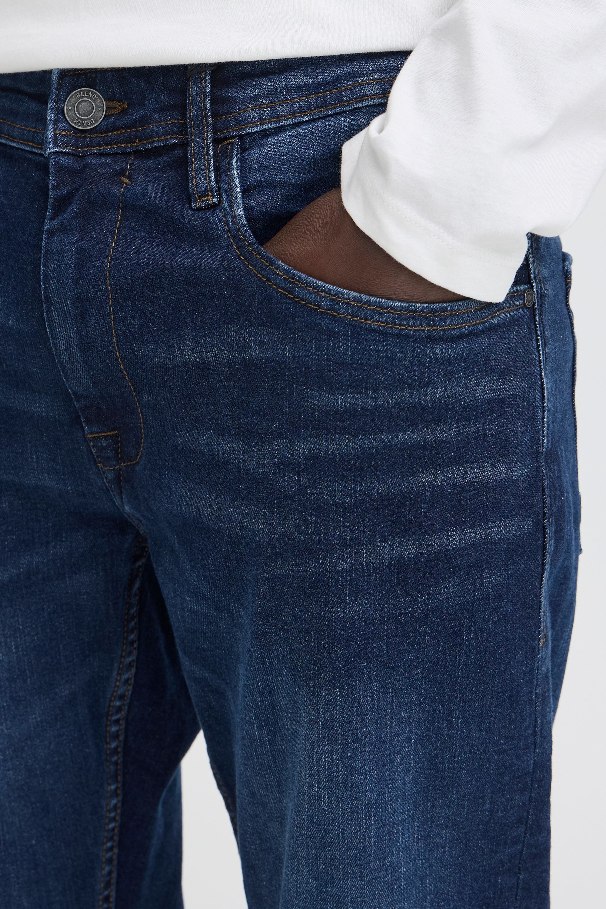 Blend Slim-fit-Jeans BHTwister Jeanshose mit normalem Bund und schmalem Bein - Twister Fit