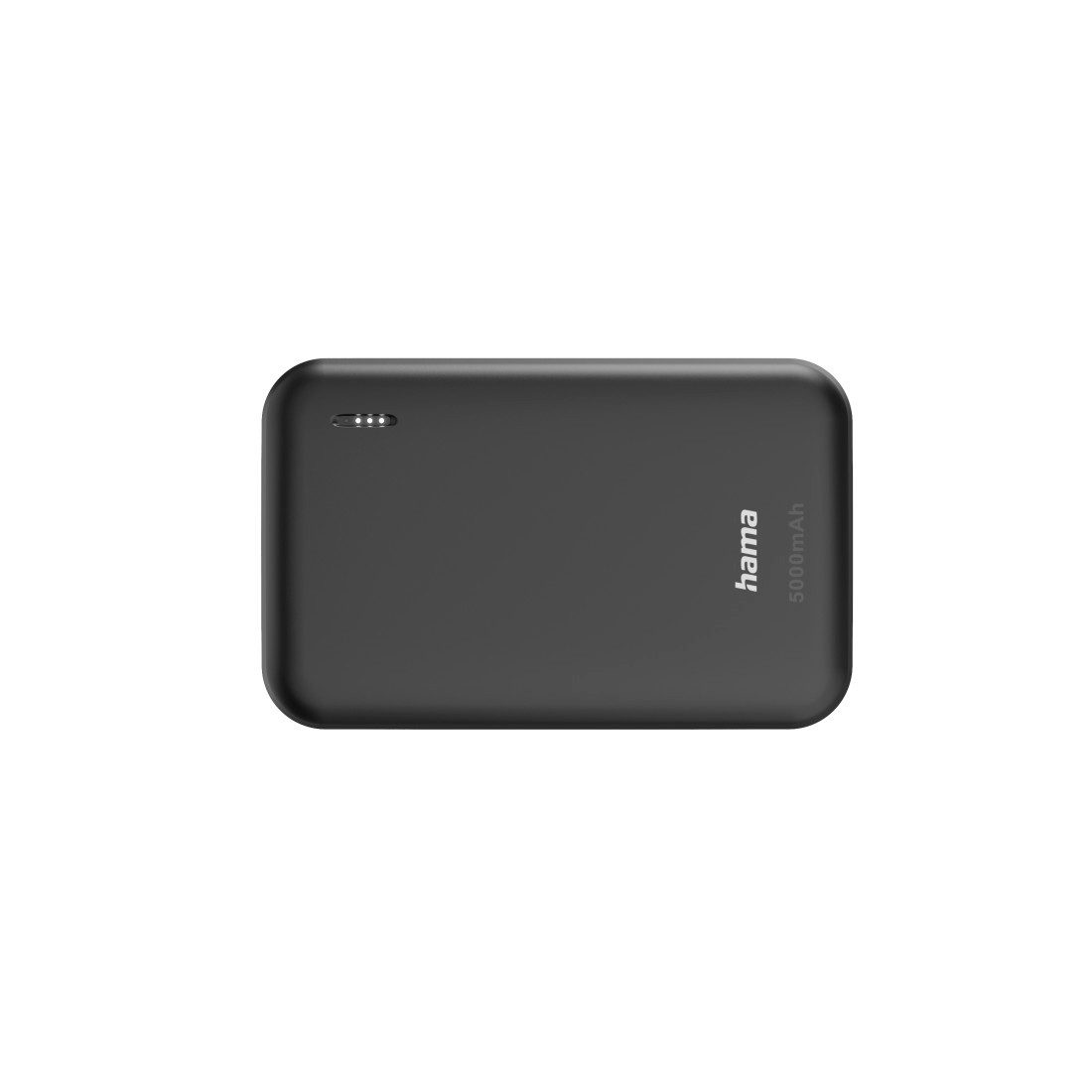 Hama Powerbank 5000mAh, 1x USB-C, 2x USB-A, Anthrazit, akkuschonend Laden Powerbank 5000 mAh