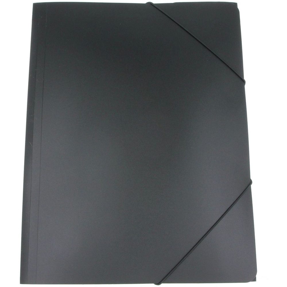 MICA Schulheft Eckspanner A4 - schwarz