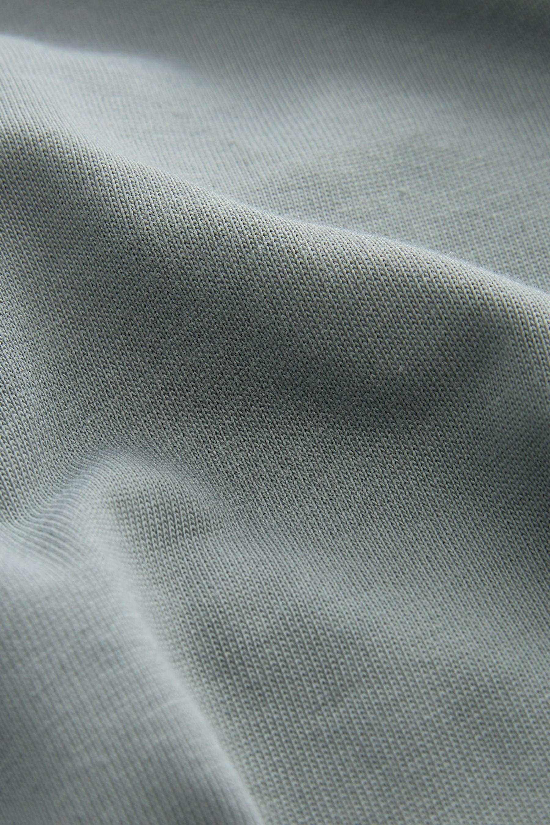 Rückenprint Langarmshirt mit (1-tlg) Next und Grey Ärmeln Grafik-Shirt langen