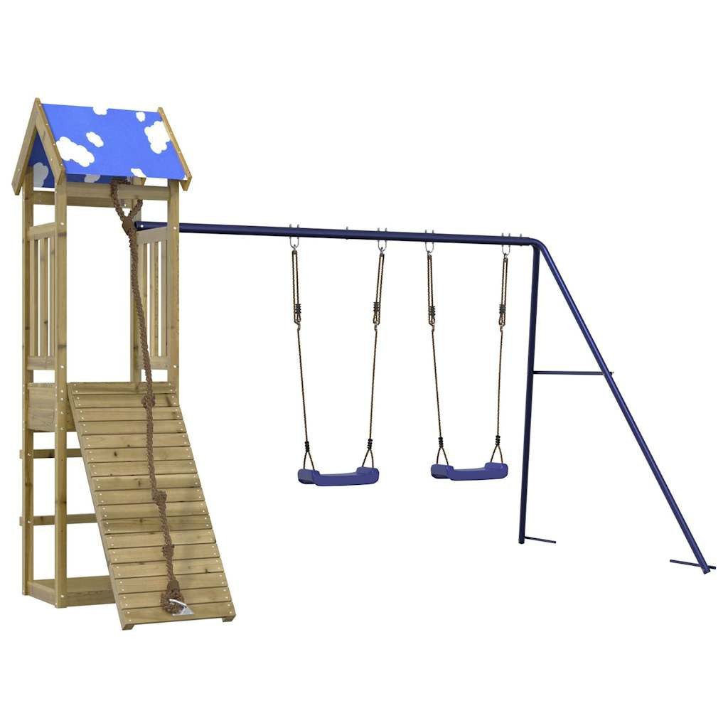 vidaXL Spielturm Spielturm Imprägniertes Kiefernholz
