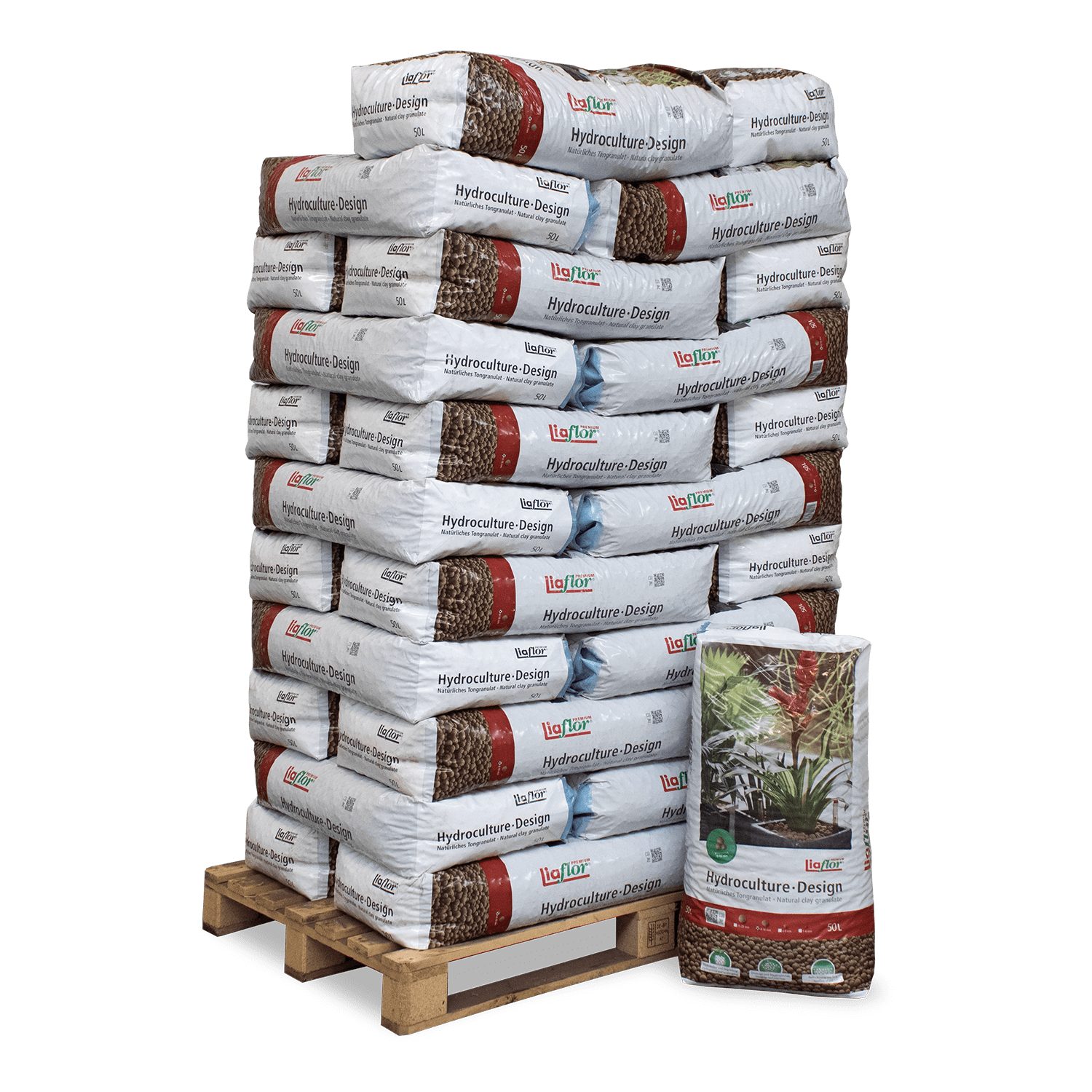 Lavasteine Mittel, (Palette, 33 St)