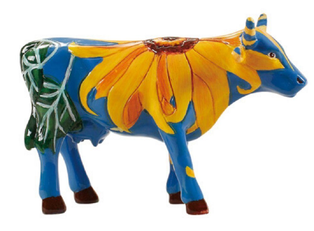 CowParade Tierfigur Udderly Sun Flowers - Cowparade Kuh Small