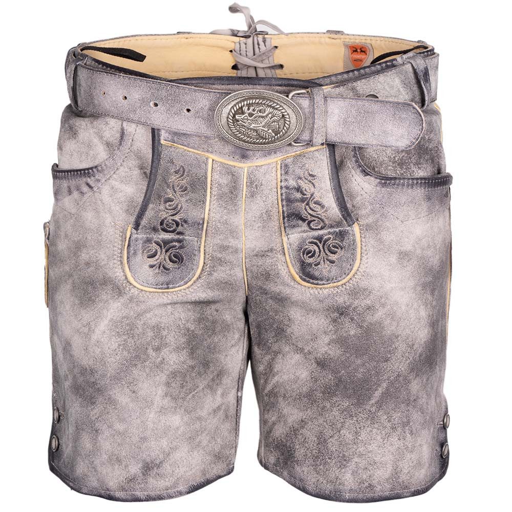 Maddox Lederhose Lederhose Elisa-G Damen stein-Nappato