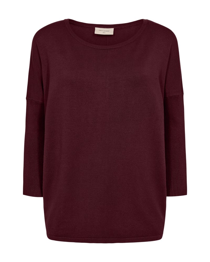 FREEQUENT Strickpullover FQJONE-PU mit 3/4 Armen günstig online kaufen