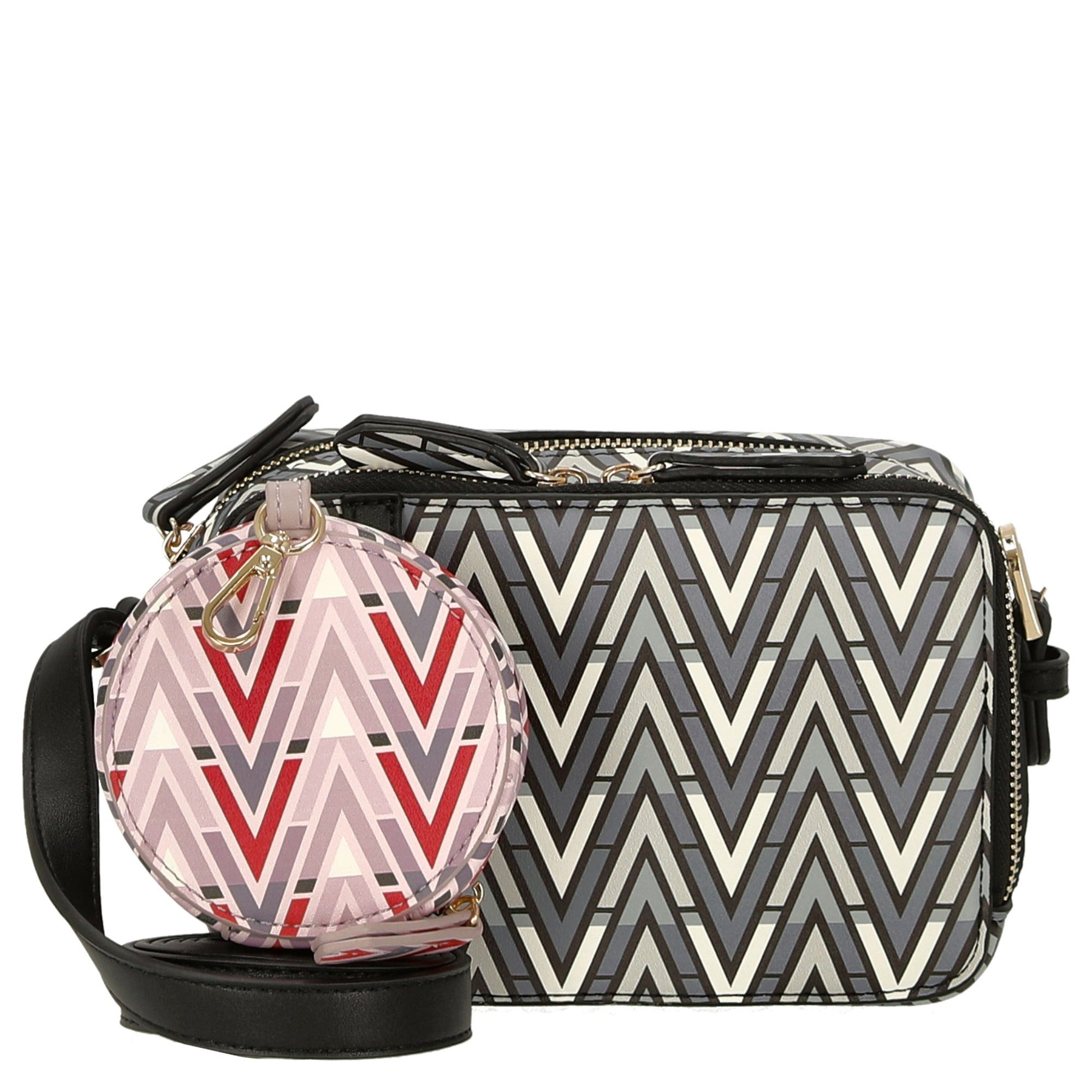 VALENTINO BAGS Umhängetasche Tonic - Umhängetasche 18 cm (black/multicolor)
