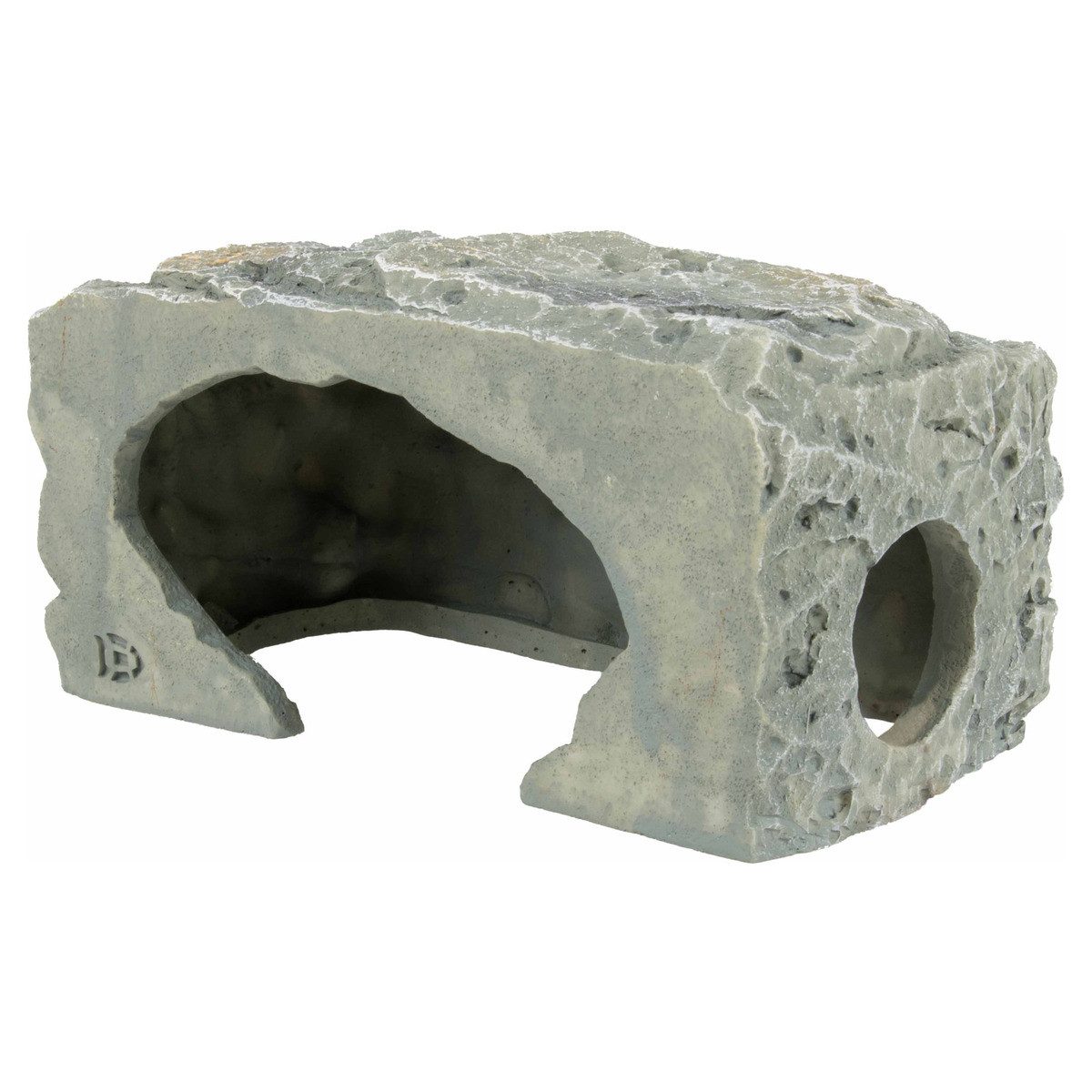 Europet-Bernina Aquariendeko Zucht-Höhle Felsen grau