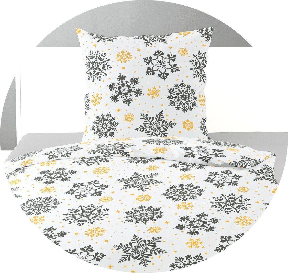 BIERBAUM Bettwäsche Bierbaum Biber Kuschel Bettwäsche 2 tlg. 135x200cm Schn günstig online kaufen