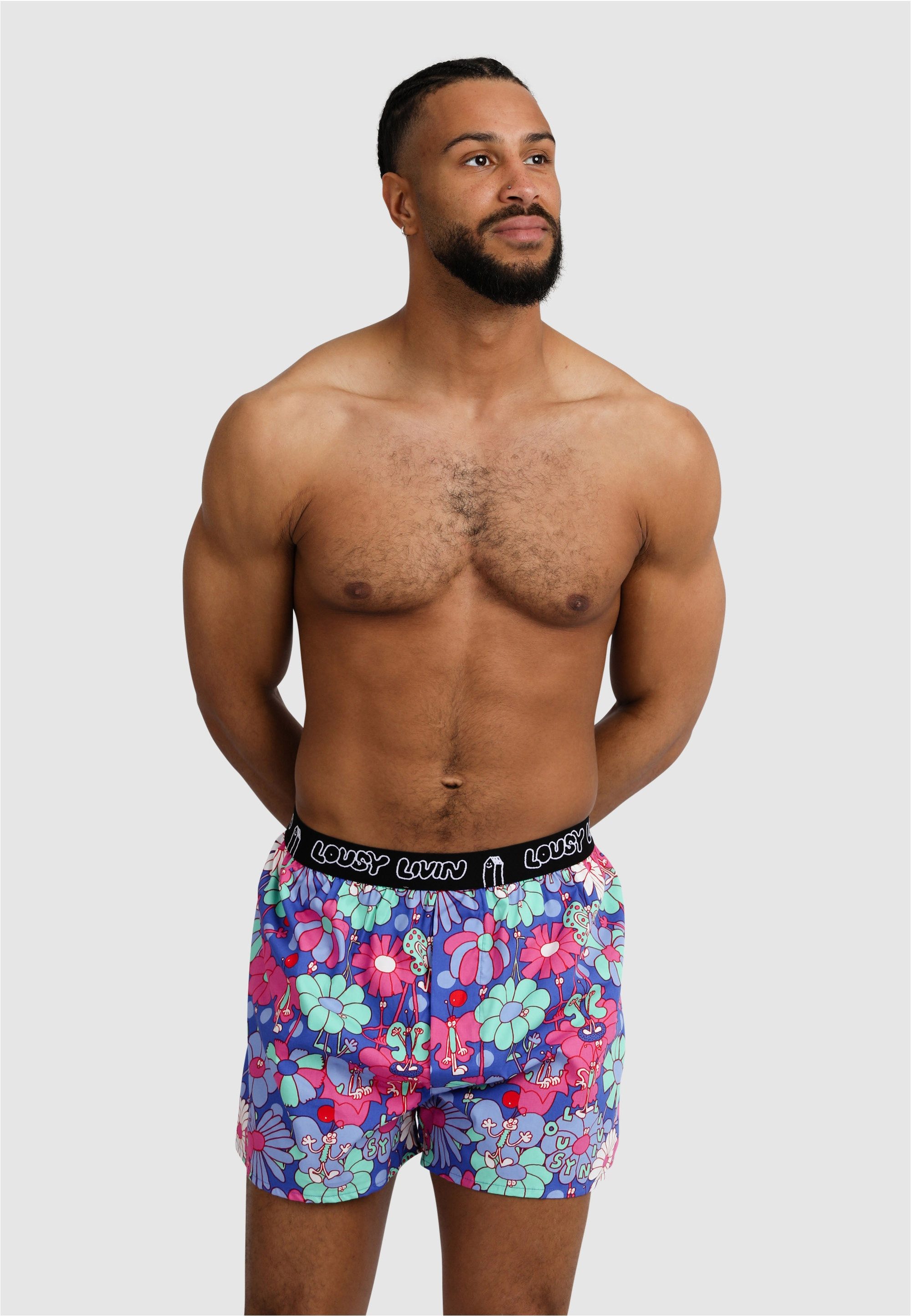 Lousy Livin Boxershorts Boxer Briefs 2 Pack mit lockerem Schnitt