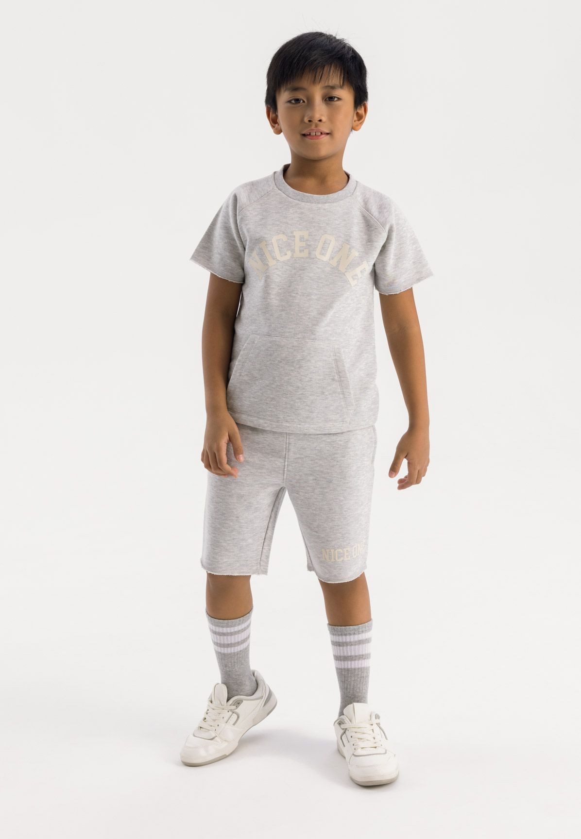 MINOTI Sweatanzug Set aus bedrucktem T-Shirt günstig online kaufen