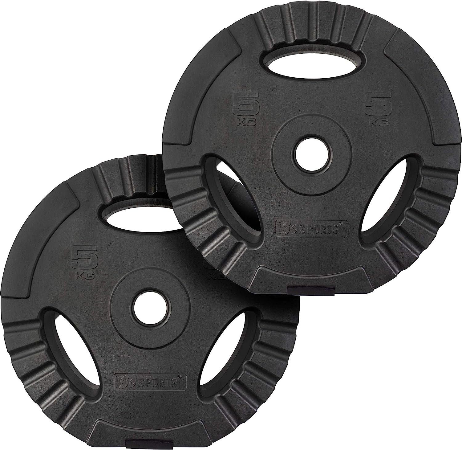 Hantelscheiben 2er Set 1,25/2,5/5/10/15kg 30mm Gewichtsscheiben Hantel