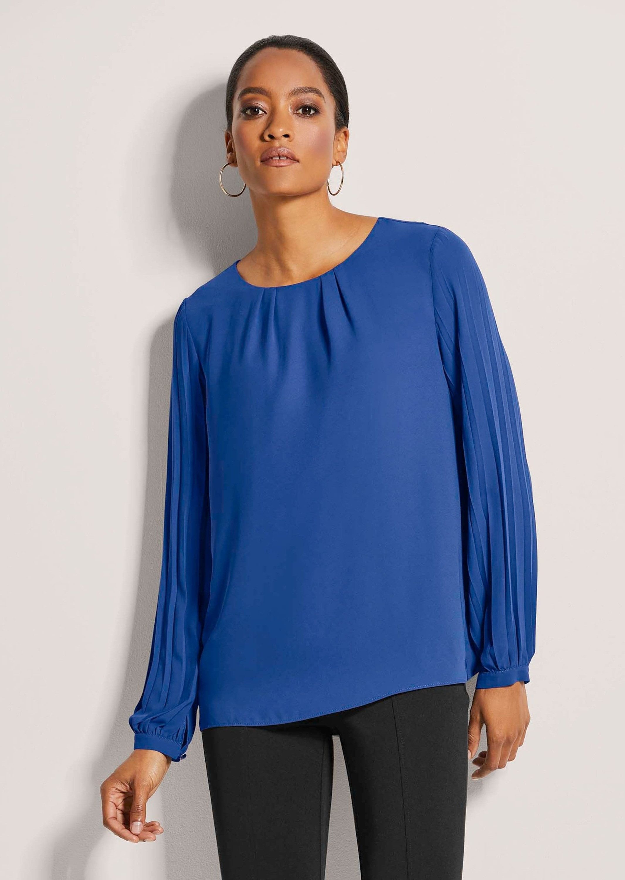 MADELEINE Langarmbluse Bluse zum Schlüpfen günstig online kaufen