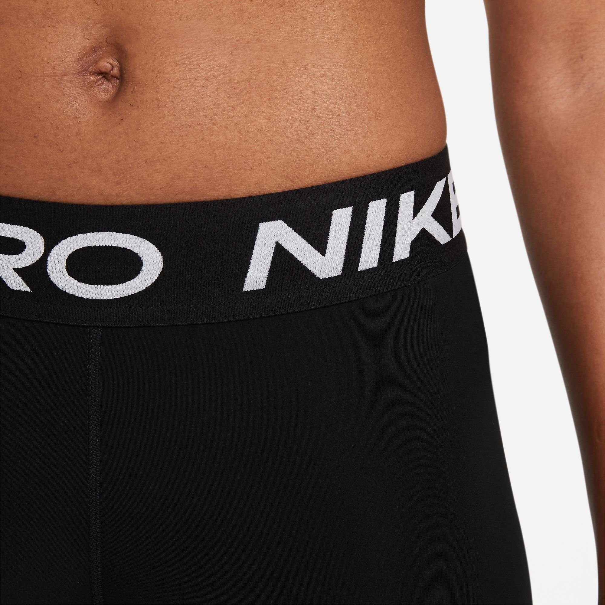 MESH-PANELED schwarz LEGGINGS PRO Trainingstights WOMEN'S Nike MID-RISE