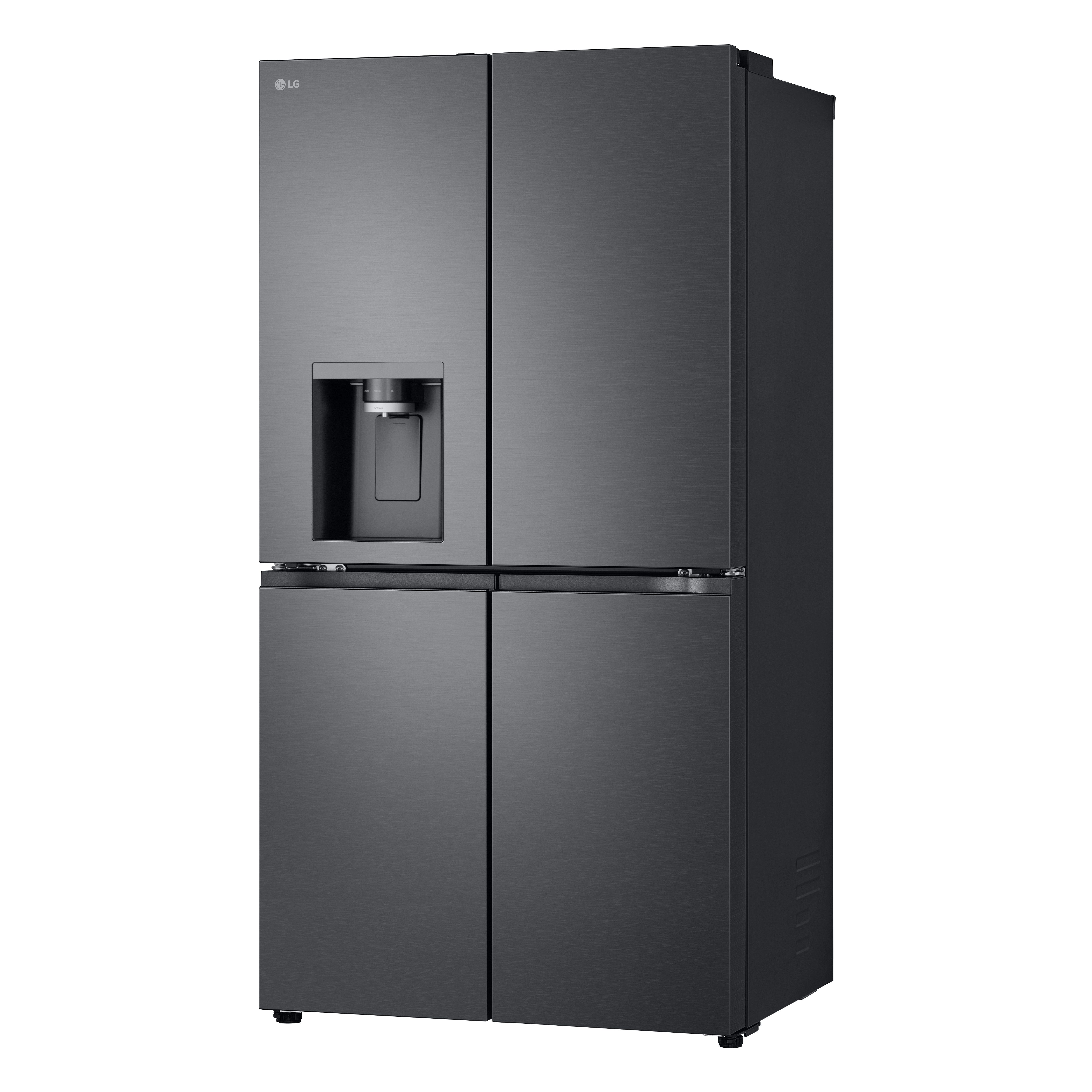 Valentinstagsgeschenk LG Multi Door GMF961EV6C, 179,2 cm hoch, 91,4 cm breit, Wassertank, schwarz