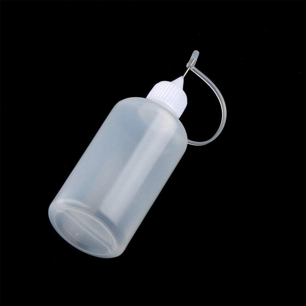 FELIXLEO Feldflasche Nadelflasche 6 Stück 30ml Applikatorflaschen für Kleber Handwerk – Bild 5 von 5