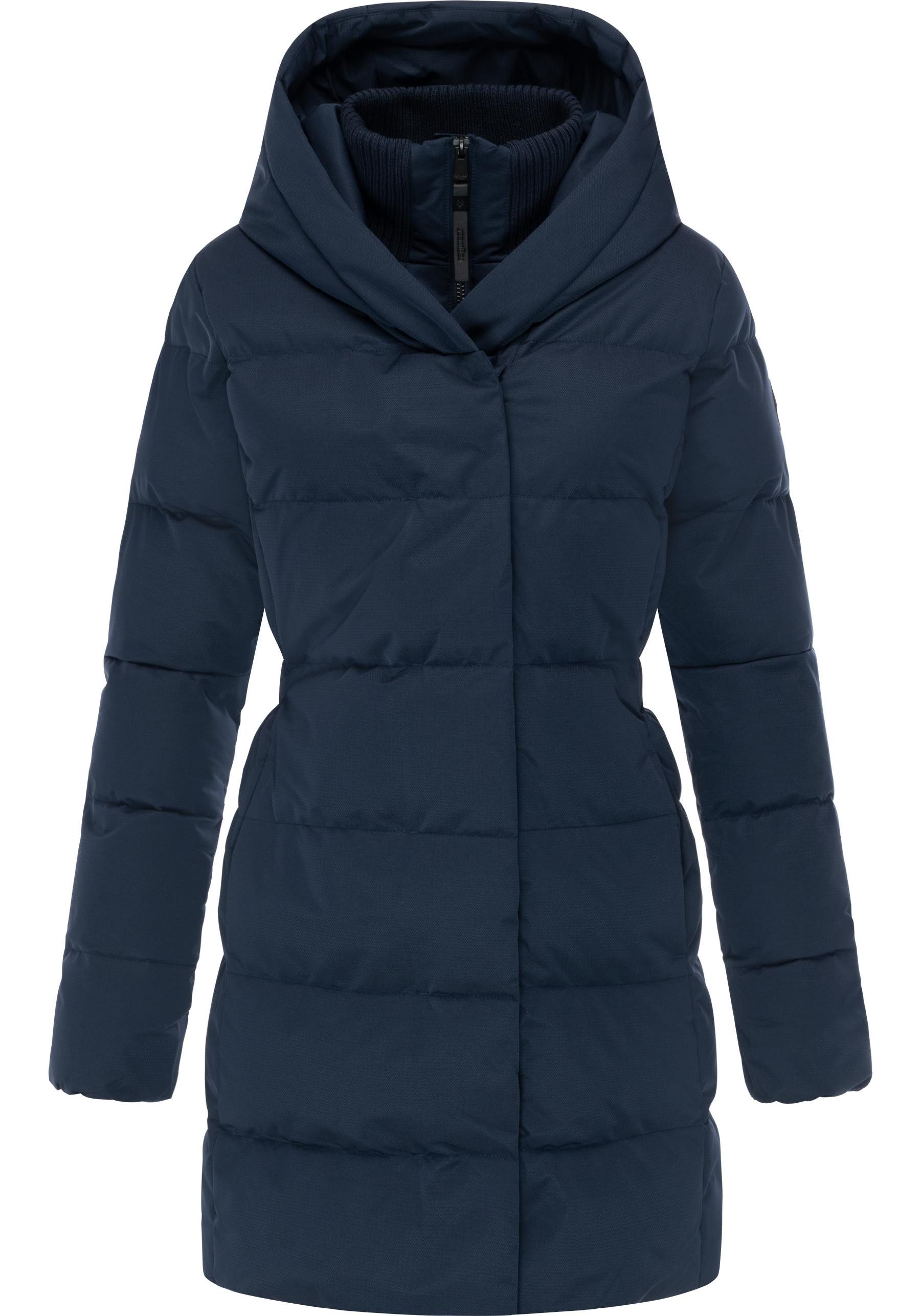 Ragwear Steppmantel Niani YOUMODO Warmer Wintermantel mit hohem Kragen und günstig online kaufen