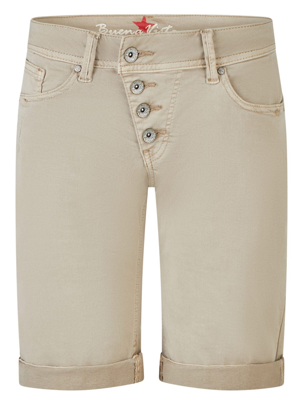 Buena Vista Stretch-Jeans BUENA VISTA MALIBU SHORT sand BV B5025 4219.6349 - Summer Twill