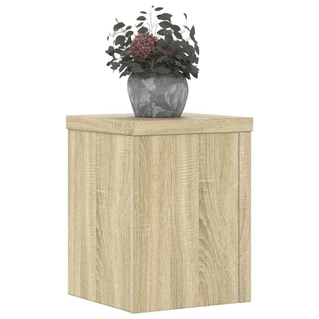 vidaXL Blumenständer Pflanzenständer 2 Stk. Sonoma-Eiche günstig online kaufen