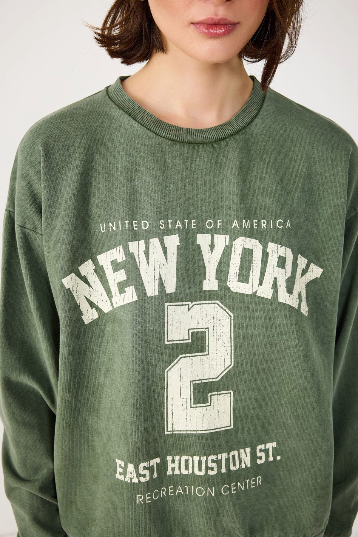 No Matter What Kapuzensweatshirt Bedrucktes Oversize-Sweatshirt – Bild 4 von 5