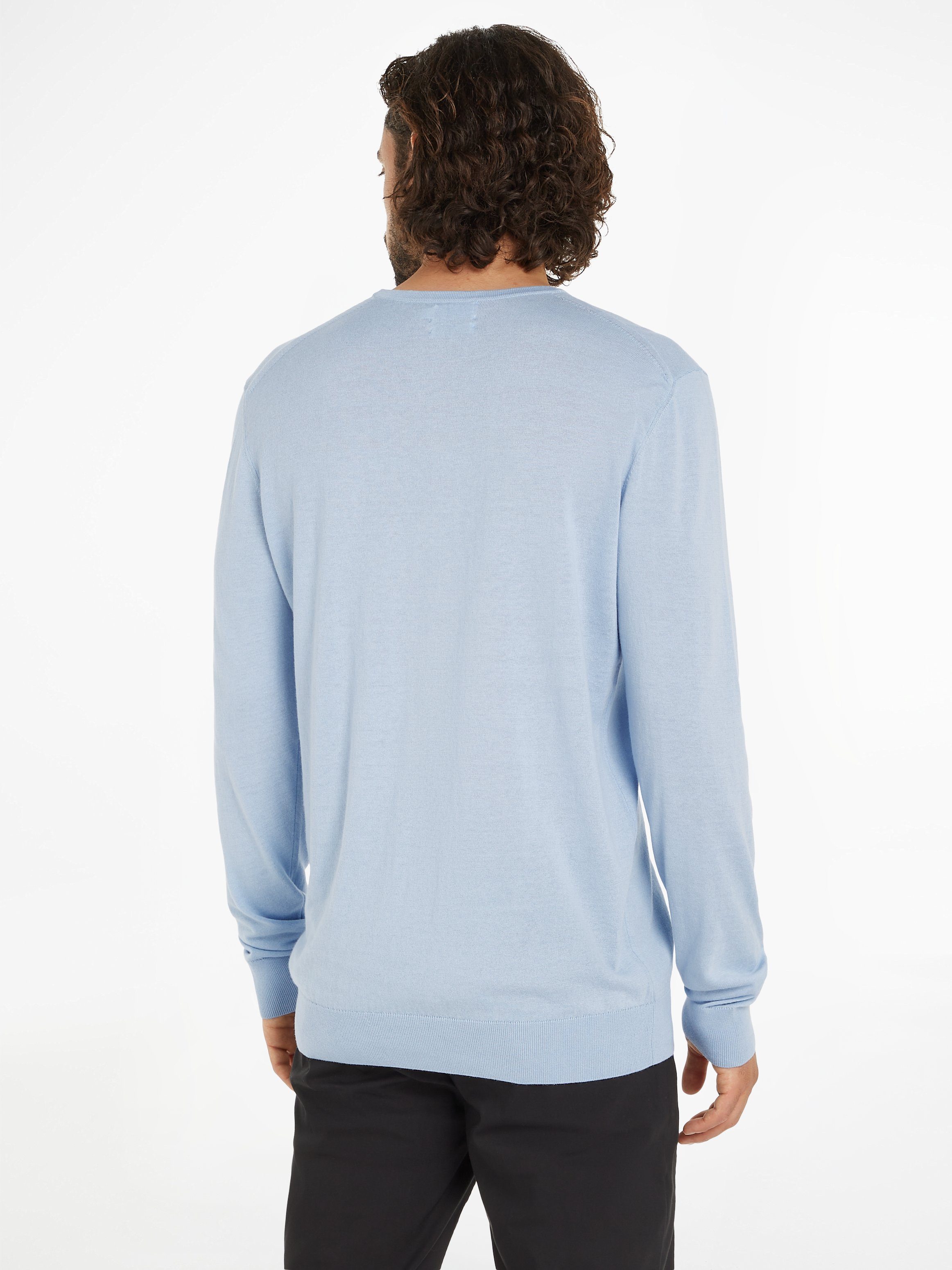 Calvin Klein Rundhalspullover COTTON SILK CN SWEATER günstig online kaufen