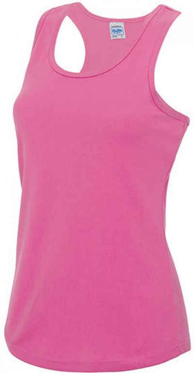 Just Cool Trainingsshirt Girlie Cool Tank Top Sport T-Shirt + WRAP zertifiziert