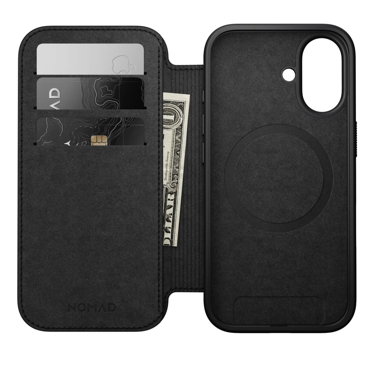 Nomad Modern Leather Folio iPhone 17