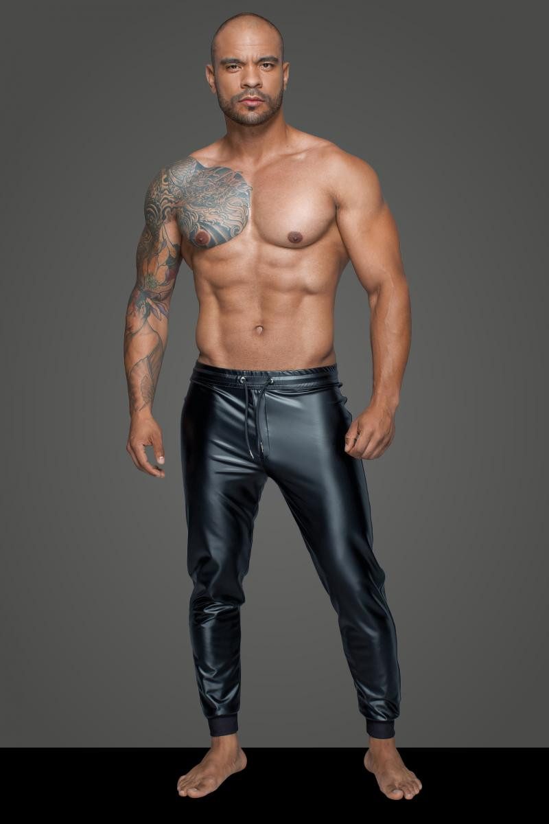 Noir Handmade Men Collection Lederimitathose Herren günstig online kaufen