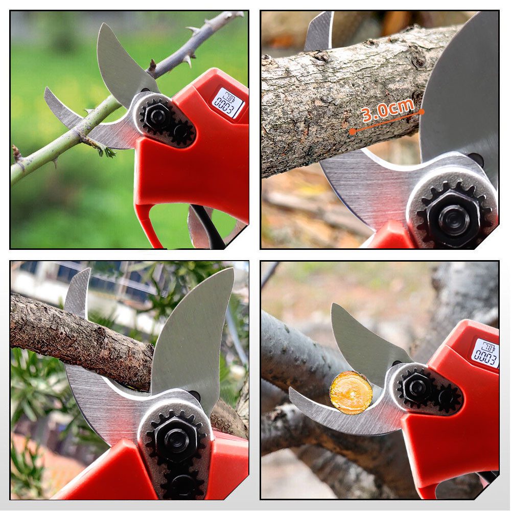 Gartenwerkzeug Akku Astschere Mit LCD Display - Bü Produktbild-Vorschau 5