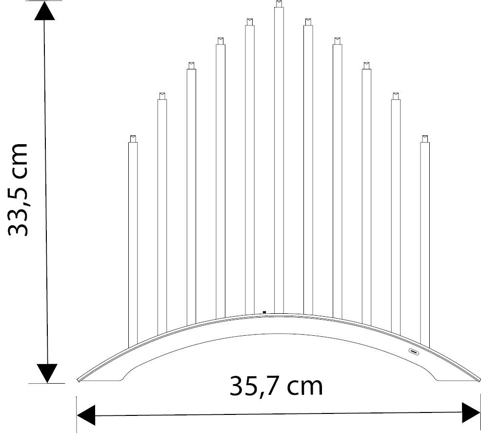 MeLiTec LED Fensterleuchter SL59