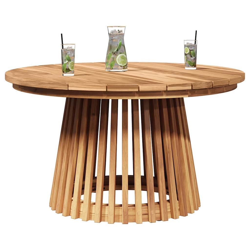 vidaXL Beistelltisch, Beistelltisch Braun 70 x 70 x 40 cm Massivholz Teak