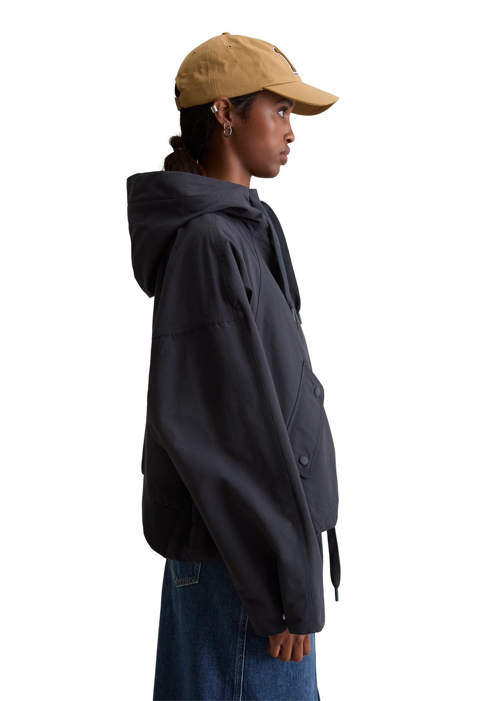 Marc O'Polo DENIM Outdoorjacke aus Cotton-Nylon günstig online kaufen