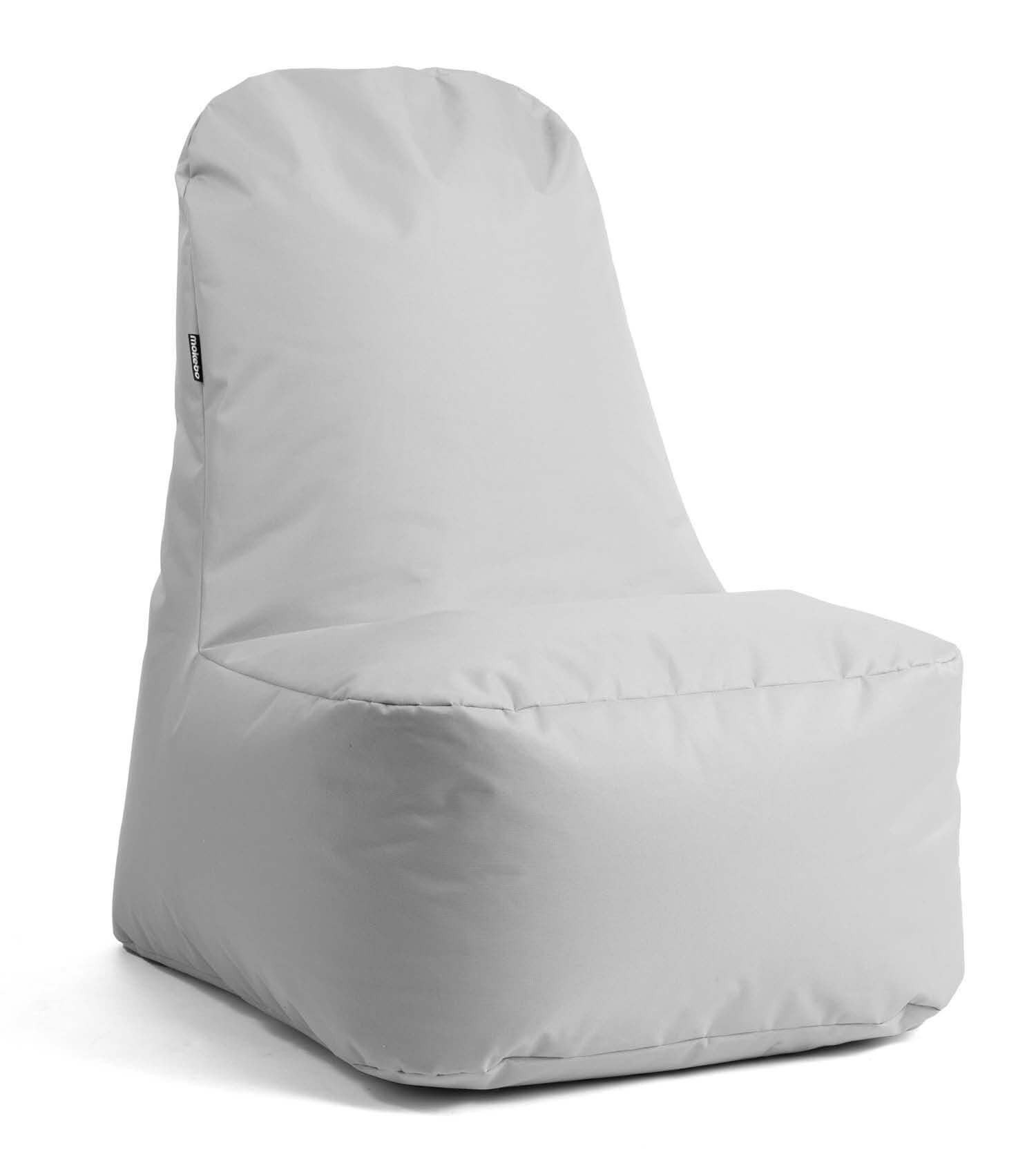 mokebo Sitzsack Der Däumchendreher (in Grau), auch als Gaming Sitzsack oder Zockersessel für Kinder und Jugendliche