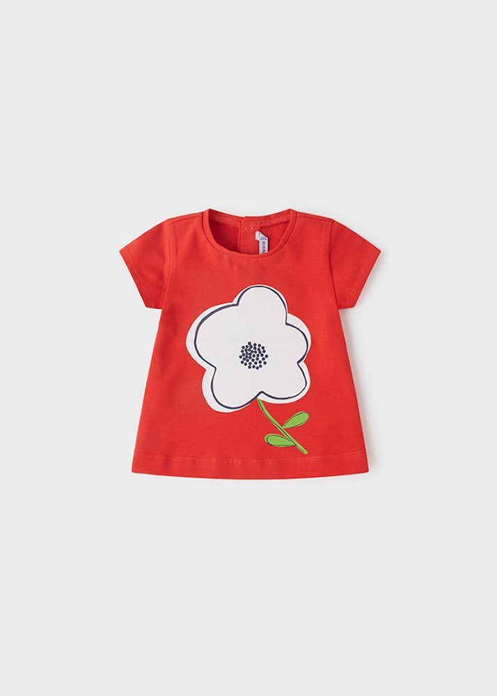 (103351) Mayoral Kurzarmshirt Mayoral Blume Shirt