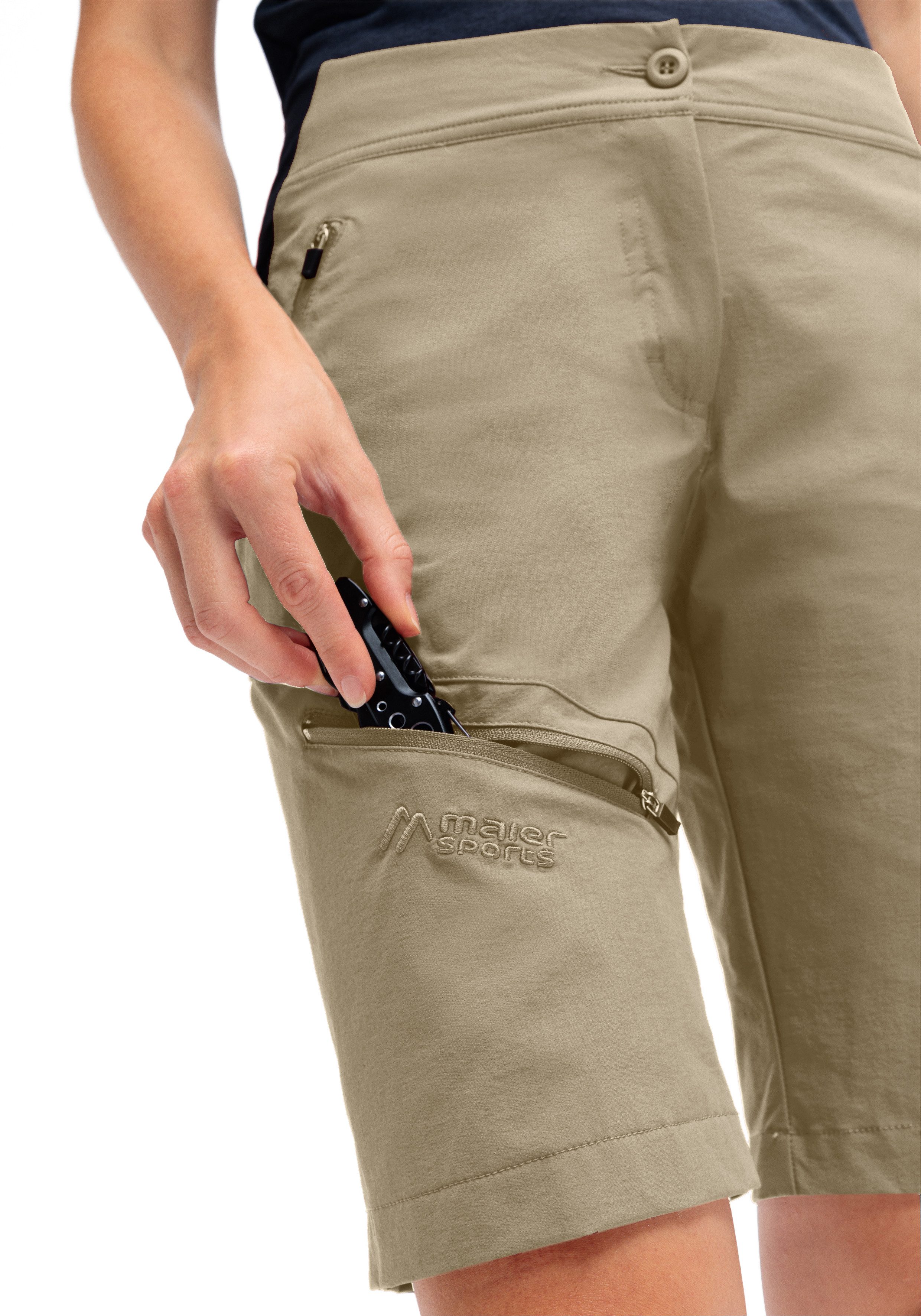 Maier Sports Outdoorhose Inara Short Vario Damen Shorts, kurze Wanderhose, günstig online kaufen