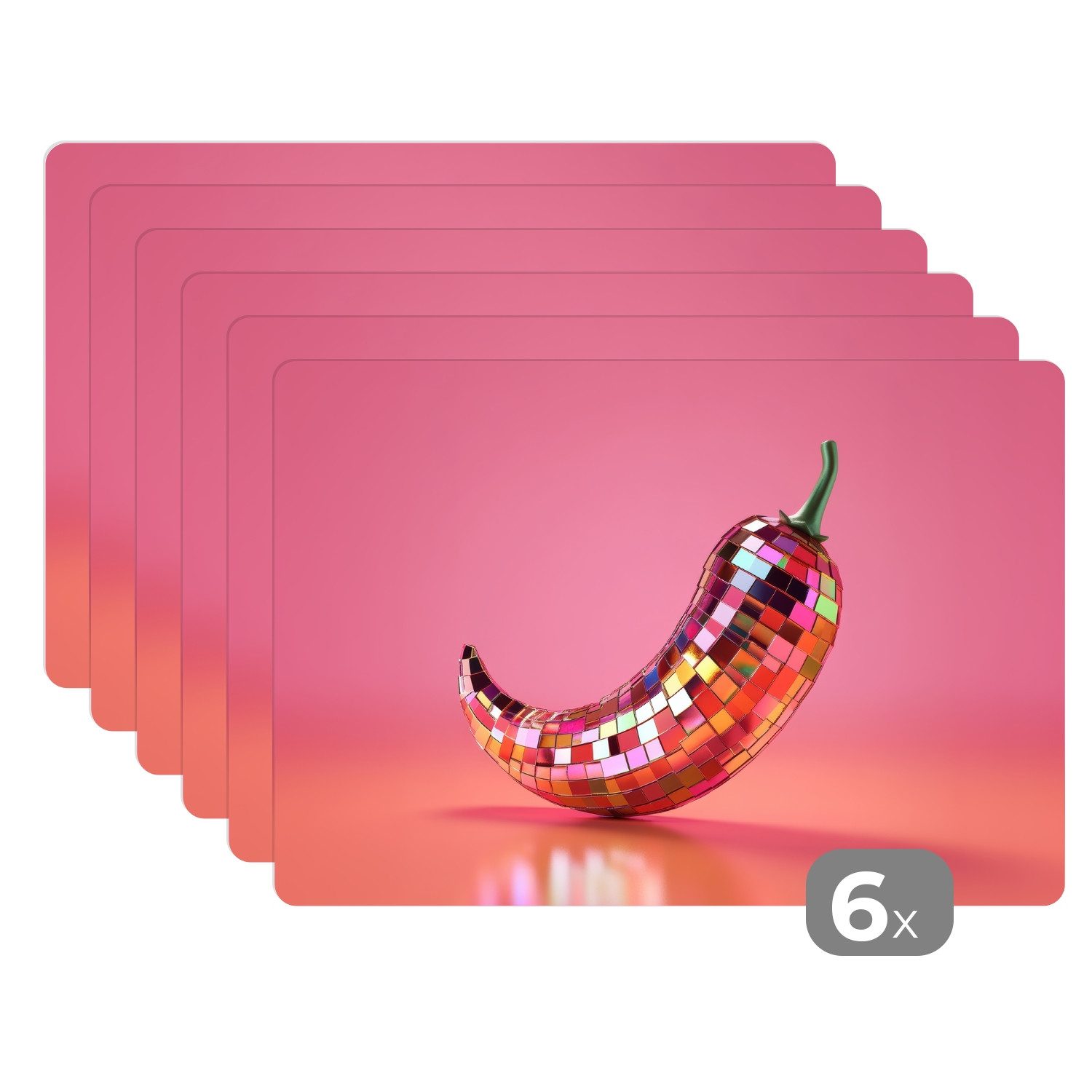 MuchoWow Platzset Paprika - Disco - günstig online kaufen