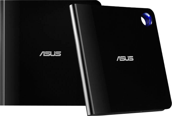 Asus SBW-06D5H-U Blu-ray-Brenner (USB 3.1 Gen 1, BD 6x/DVD 8x/CD 24x)