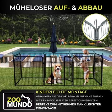 zoomundo Hundekäfig Welpenauslauf / Freilaufgehege 8-Eck - XXL