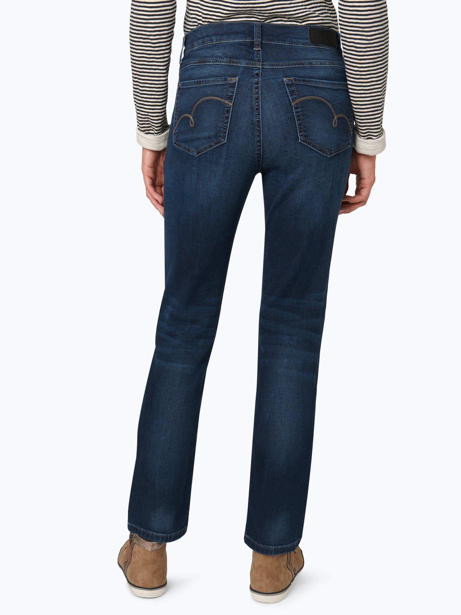 5-Pocket-Jeans (1-tlg), Mit dunkel-blau ANGELS Stretch-Anteil