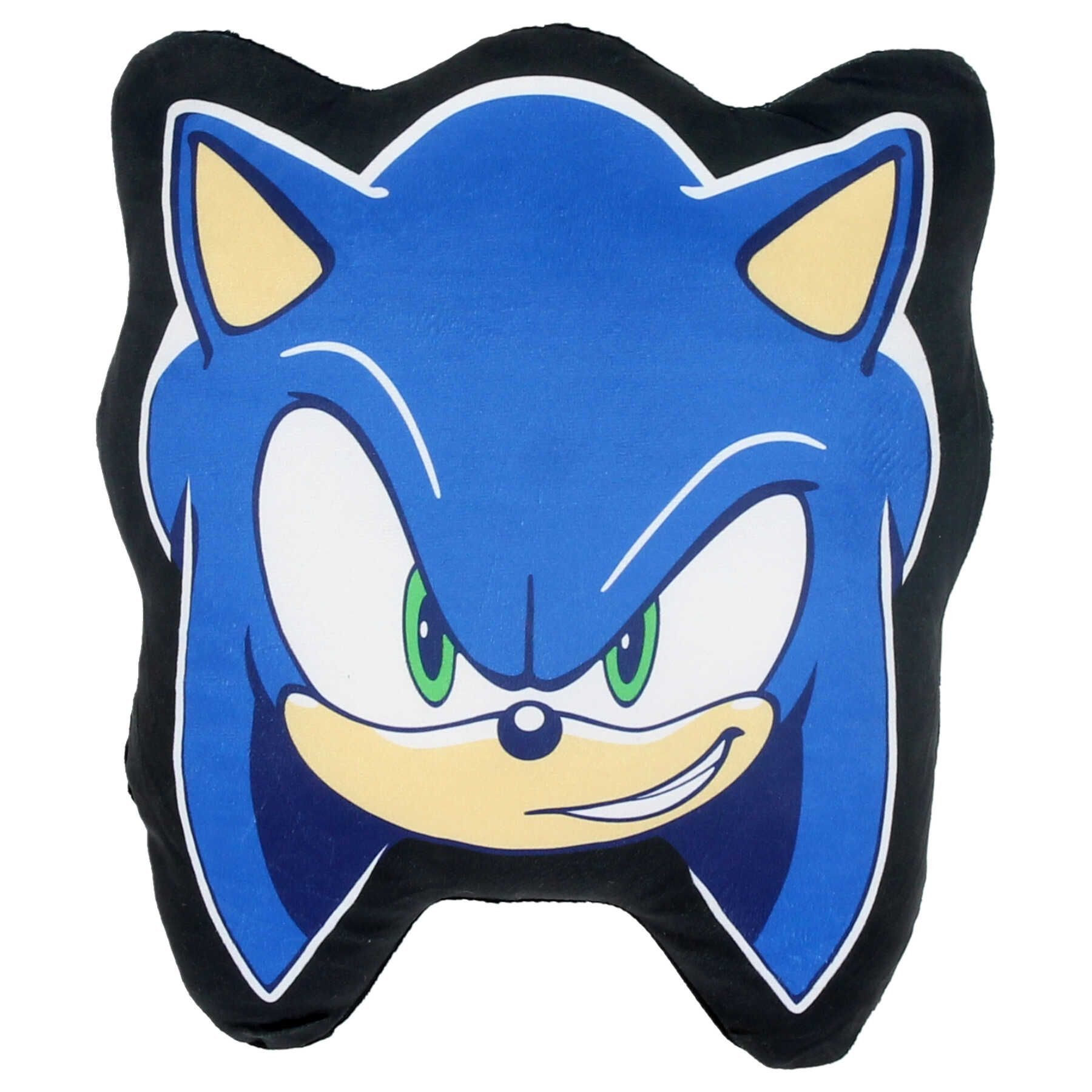 Sonic Dekokissen Sonic Kissen Kuscheliges Velourskissen Kopfkissen Dekokissen