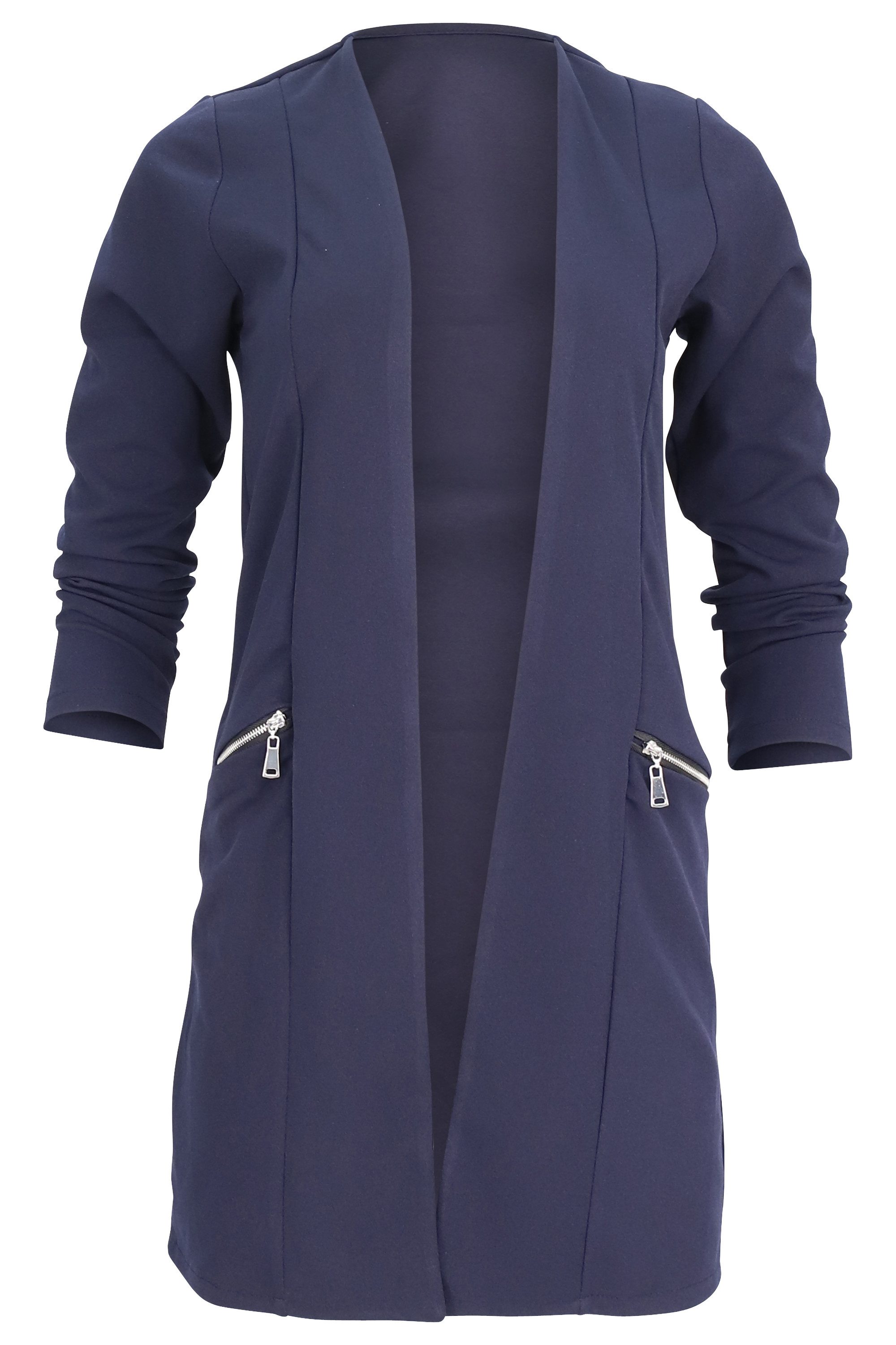 malito more than fashion Jackenblazer 6041 offener Long Blazer günstig online kaufen